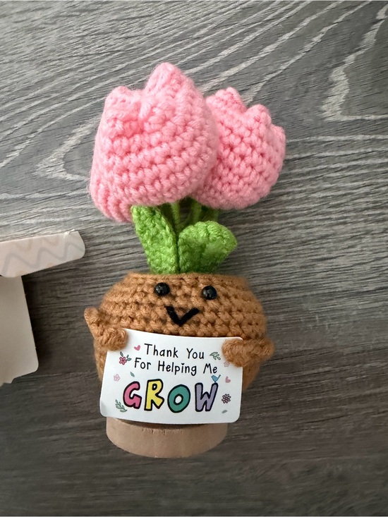 Gossby Other - Crochet Flower Thank You for Helping Me Grow